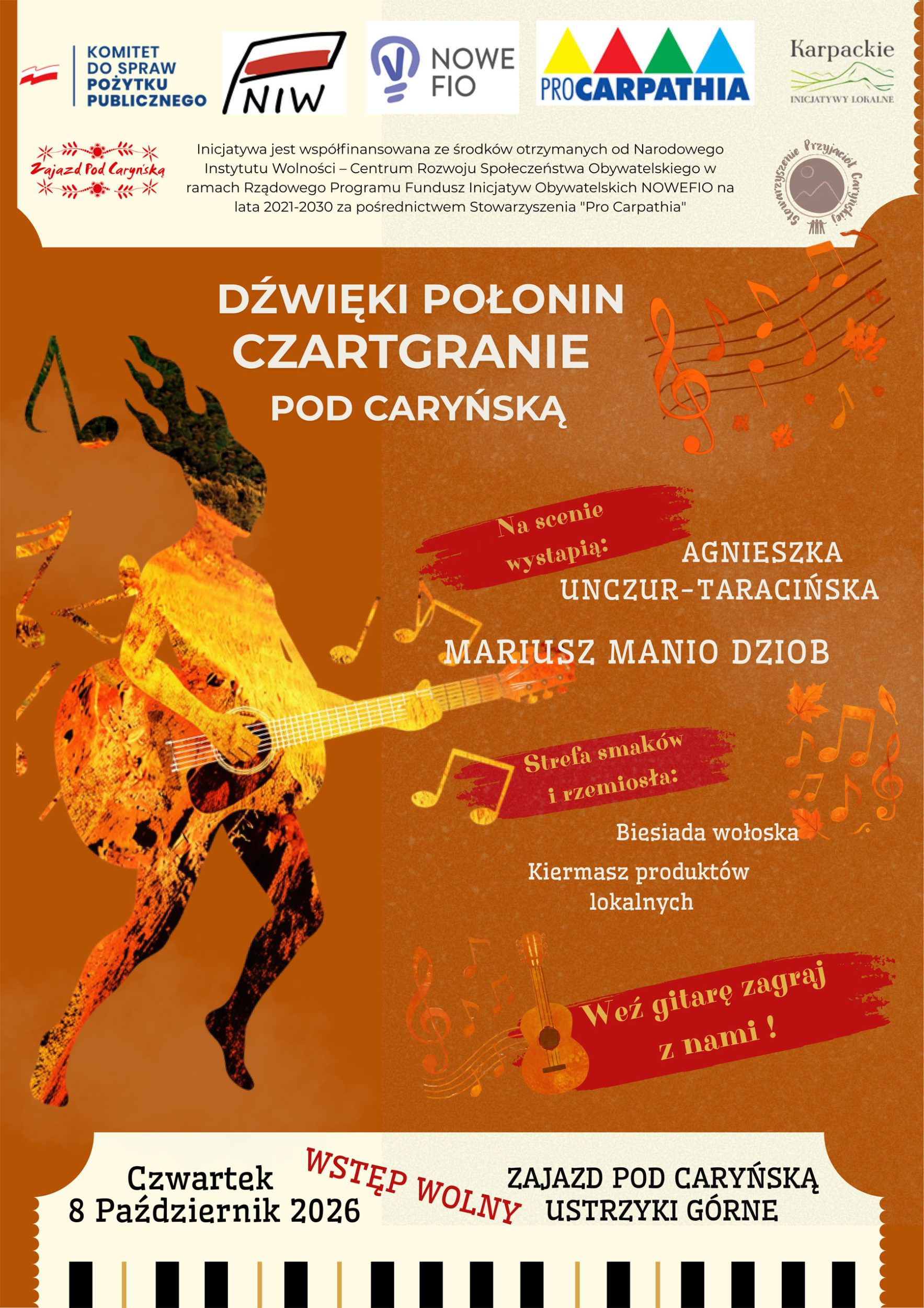 Dźwięki Połonin – Czartgranie Pod Caryńską