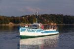 Statek spacerowy Tramp w Polańczyku Bieszczady